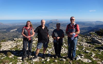 Parcent to Coll de Rates Loop – 30th December 2021