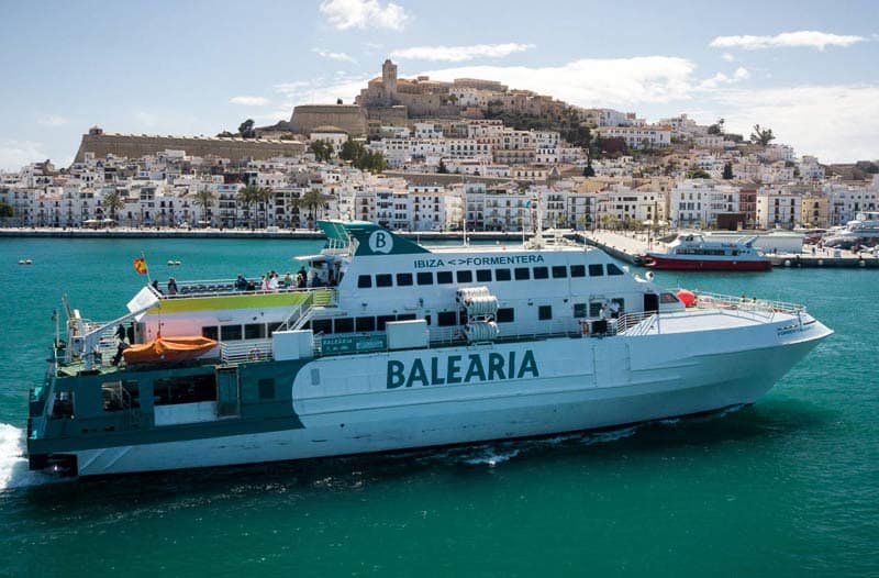 Ferry from Denia to Balearics
